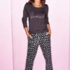 Vivance Dreams Heart Print Pyjama Set