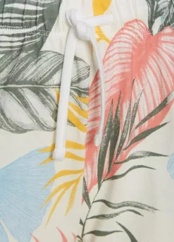 Vivance Dreams Leaf Print Shorty Pyjamas -Lascana Outlet Shop Vivance Dreams Leaf Print Shorty Pyjamas85595528FRSC W03