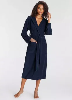Vivance Dreams Long Hooded Bathrobe
