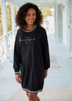 Vivance Dreams Long Sleeve Nightgown