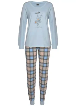 Vivance Dreams Pack Of 2 Print Pyjamas -Lascana Outlet Shop Vivance Dreams Pack of 2 Print Pyjamas79801203FRSC W01