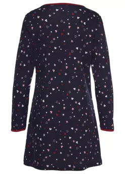 Vivance Dreams Print Nightgown 7 Vivance Dreams Print Nightgown -Lascana Outlet Shop Vivance Dreams Print Nightgown27930768FRSC W01