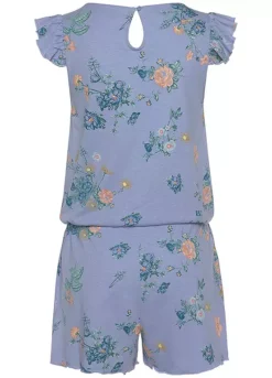 Vivance Dreams Ruffle Short Sleeve Pyjama Playsuit 7 Vivance Dreams Ruffle Short Sleeve Pyjama Playsuit -Lascana Outlet Shop Vivance Dreams Ruffle Short Sleeve Pyjama Playsuit64717668FRSC W01