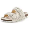 Vivance Faux Fur Slippers