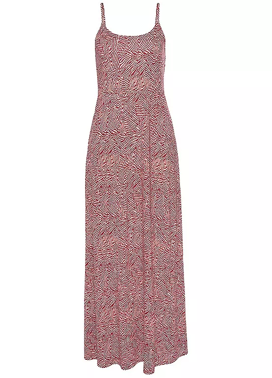 Vivance Graphic Print Maxi Dress 2 Vivance Graphic Print Maxi Dress - Image 2