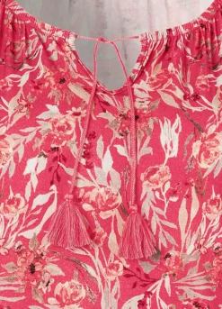 Vivance Pack Of 2 Tassel T-Shirts -Lascana Outlet Shop Vivance Pack of 2 Tassel T Shirts98858331FRSC W01