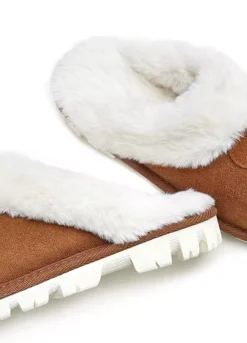 Vivance Plush Slippers -Lascana Outlet Shop Vivance Plush Slippers56955337FRSC W03