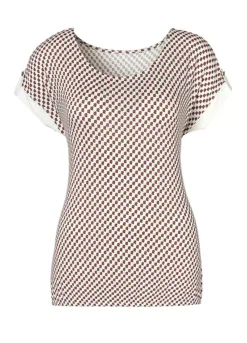 Vivance Print T-Shirt -Lascana Outlet Shop Vivance Print T Shirt85865136FRSC
