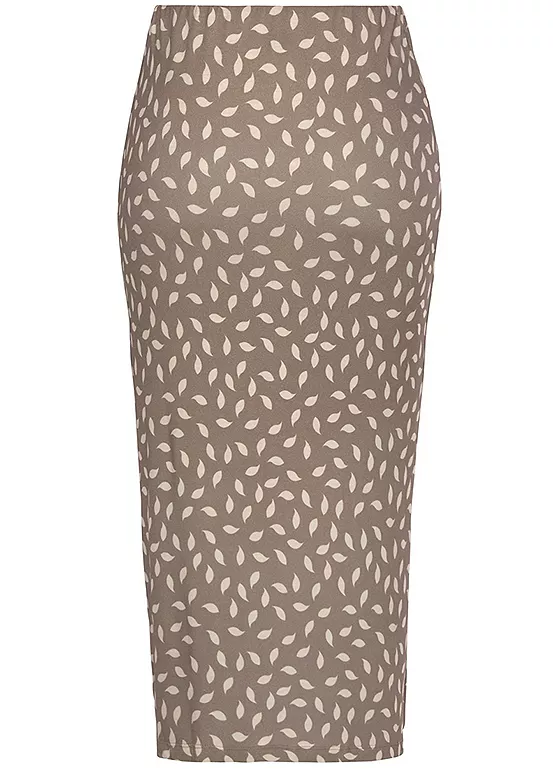 Vivance Printed Jersey Midi Skirt 4 Vivance Printed Jersey Midi Skirt - Image 4