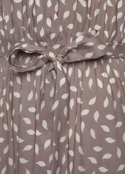 Vivance Printed V-Neck Maxi Dress -Lascana Outlet Shop Vivance Printed V Neck Maxi Dress30992132FRSC W02