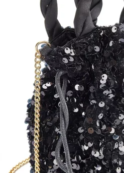 Vivance Sequinned Shoulder Bag -Lascana Outlet Shop Vivance Sequinned Shoulder Bag52856647FRSC W02