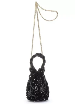 Vivance Sequinned Shoulder Bag -Lascana Outlet Shop Vivance Sequinned Shoulder Bag52856647FRSC W04