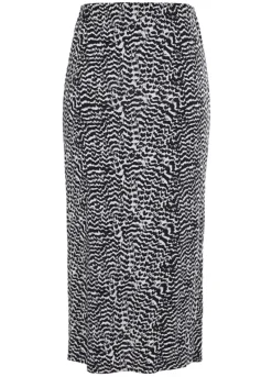 Vivance Side Ruffle Midi Skirt -Lascana Outlet Shop Vivance Side Ruffle Midi Skirt52981769FRSC W01