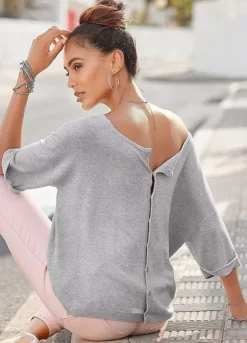 Vivance Soft Fine Knit Jumper -Lascana Outlet Shop Vivance Soft Fine Knit Jumper28781104FRSP W01