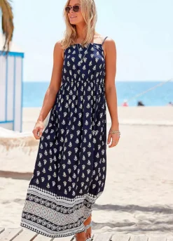 Vivance Sustainable Printed Maxi Dress
