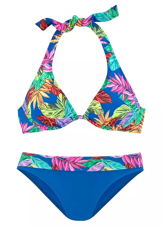 Vivance Tropical Print Bikini 2 Vivance Tropical Print Bikini - Image 2