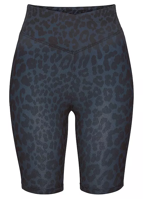 Active By LASCANA Animal Print Cycling Shorts 2 Active By LASCANA Animal Print Cycling Shorts - Image 2