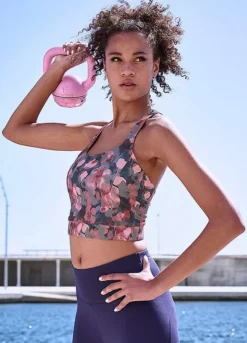 Active By LASCANA Printed Sporty Crop Top -Lascana Outlet Shop active by LASCANA Printed Sporty Crop Top29766260FRSP W02
