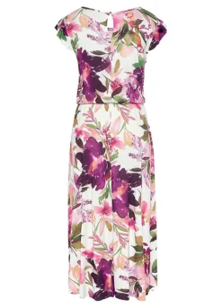 Beachtime Floral Print Midi Dress -Lascana Outlet Shop beachtime Floral Print Midi Dress79785916FRSC W01