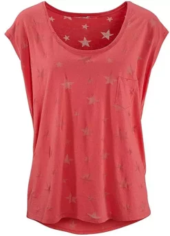 Beachtime Pack Of 2 Round Neck T-Shirts -Lascana Outlet Shop beachtime Pack of 2 Round Neck T Shirts475487FRSC W01