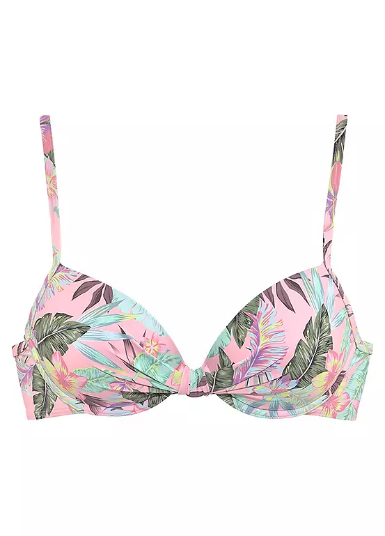 S.Oliver ’Azalea’ Tropical Print Underwired Bikini Top 2 S.Oliver ’Azalea’ Tropical Print Underwired Bikini Top - Image 2