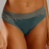 S.Oliver Embroidered Lace Thong