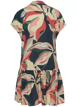 S.Oliver Floral Print Shirt Dress 7 S.Oliver Floral Print Shirt Dress -Lascana Outlet Shop s.Oliver Floral Print Shirt Dress95255112FRSC W01