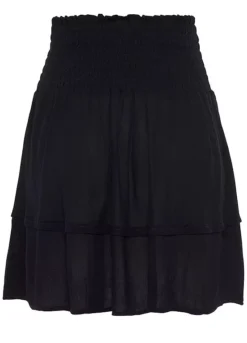 S.Oliver Flounced Crinkle Mini Skirt -Lascana Outlet Shop s.Oliver Flounced Crinkle Mini Skirt67272966FRSC W01