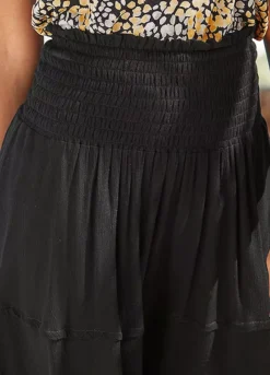 S.Oliver Flounced Crinkle Mini Skirt -Lascana Outlet Shop s.Oliver Flounced Crinkle Mini Skirt67272966FRSP W02