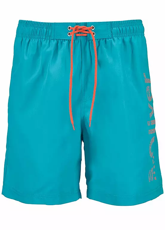 S.Oliver Logo Print Swim Shorts 2 S.Oliver Logo Print Swim Shorts - Image 2