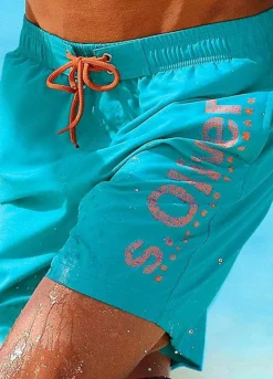 S.Oliver Logo Print Swim Shorts 6 S.Oliver Logo Print Swim Shorts -Lascana Outlet Shop s.Oliver Logo Print Swim Shorts580154FRSP W01