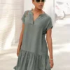 S.Oliver Notch Neck Summer Dress