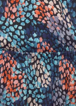 S.Oliver Polka Dot Print Maxi Dress -Lascana Outlet Shop s.Oliver Polka Dot Print Maxi Dress53413605FRSC W02