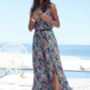 S.Oliver Polka Dot Print Maxi Dress