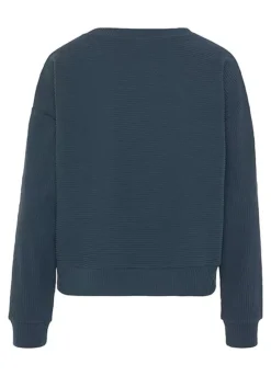 S.Oliver Round Neck Cotton Sweatshirt -Lascana Outlet Shop s.Oliver Round Neck Cotton Sweatshirt92216911FRSC W01