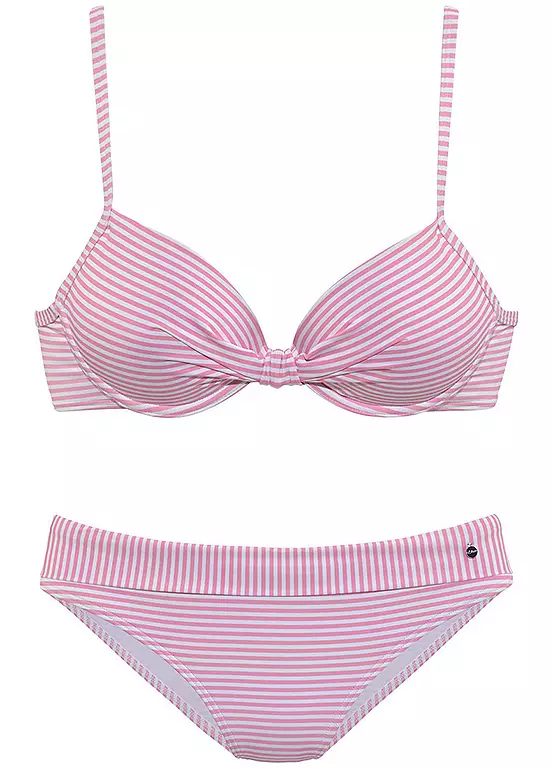S.Oliver Striped Underwired Bikini Set 2 S.Oliver Striped Underwired Bikini Set - Image 2
